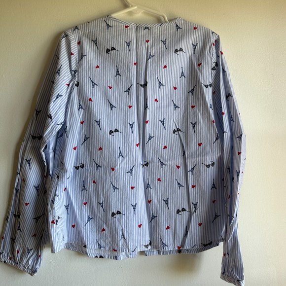 Crown and Ivy size 7 long sleeve top - Picture 2 of 3